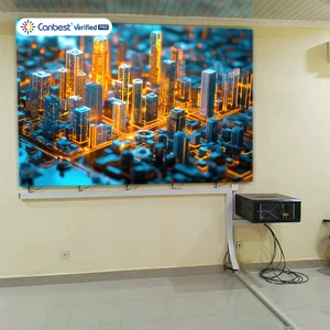 Canbest Dm Cob Series P1.2 1.25Mm 3000X2025Mm 9.8X6.6Ft Indoor Cob Led Video Wall Screen Display For Command Room