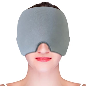 High Quality Compress Hood With Gel Eye Mask Hot & Cold Migraine Headache Relief Cap For Headache And Migraine