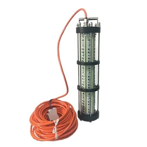 High Quality 50m Green LED Fishing Lamps 3000W Submersible Underwater IP68 Rated for Fish Attraction