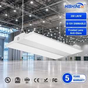 Hishine Cold Storage Lighting Solution High Lumen Stable Performance Industrial Fixture Linear LED High Bay Light