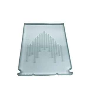 Tempered Glass Elevator Hall Lantern Arrival Lamp with Customizable Size and Thickness