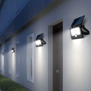 232PCS Led Solar Garden Light Outdoor Motion Sensor IP65 Waterproof Outdoor Super Bright Fence Lamp Outdoor Solar Wall Lamp