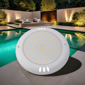 Plastic POOL LIGHT Wall Mounted 12V Submersible Underwater Lamp Remote Control Ip68 Led Underwater Swimming Pool Light Rgb