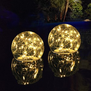 Cootway IP 68 Waterproof Floating Solar Garden Lights Solar Lights Outdoor Solar Powered Lights