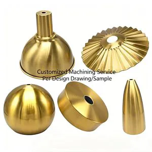 Custom Heavy-Duty CNC Machining Brass Lighting Accessories | Durable Brass Components for Stage, Event Professional Lighting