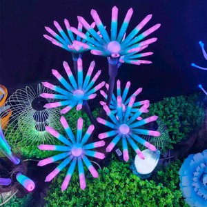 Coral Decorative Lights Solar Powered IP65 Waterproof For Indoor/Outdoor Event Garden Forest Mysterious Scene