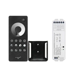 New Ultra Thin Touch Slide RF 2.4G Wireless Single Color LED Dimmer Dimming Controller with 3 Years Warranty