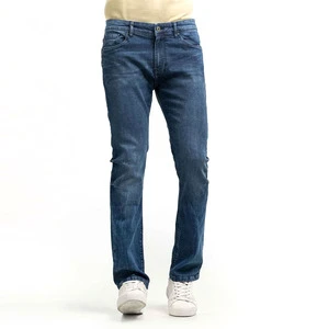 Men's Straight Casual Denim Jeans Washed Urban Style High-quality Anti-Wrinkle Breathable 100% Cotton Eco-Friendly OEM Service