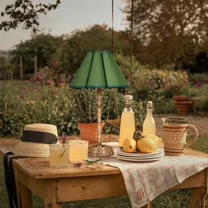 Natural Rattan Cordless Farmhouse Table Lamp 5000mAh Battery Bamboo Custom Lampshade LED Home Hotel Decor Night