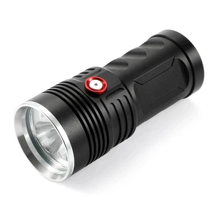 High Lumen 3LED XHP50 Tactical Flashlight Waterproof Aluminum 18650 Lithium Torch for Camping Hunting Outdoor Activities LED