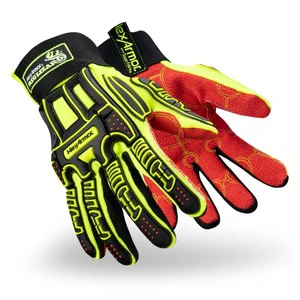 HexArmor CE ANSI ISE High Vision Working Gloves with Anti-Cut Anti-Puncture Anti-Abrasion Anti-Impact & Heat Protection Contact