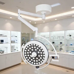 LED Surgical Light Shadowless Lamp Electric High CRI 96 160000 Lux Operating Room Ceiling Medical Light for Operating Theatre