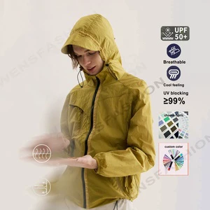 Cycling Lightweight Sun Protective Clothing Anti-UV Jaket Pelindung Matahari with UPF50 Indonesia Baju Pelindung Matahari