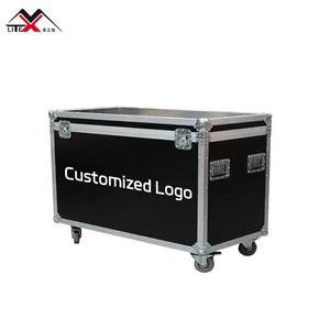Customisable Moving Head Lights Flight Case with RGBW LED Iron Material IP33 DMX512 Control for Stage Lighting