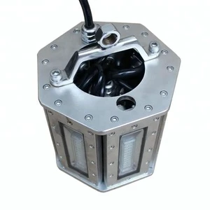 Daul Color IP68 Marine Night Fish Gathering Hunting Equipment 1000W Led Underwater Squid Fishing Light