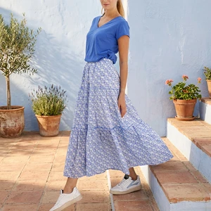 Women's Casual Solid Color V-Neck Short Sleeve Blouse | Eco-Friendly Spandex Blend Breathable Summer Top | OEM & ODM Available