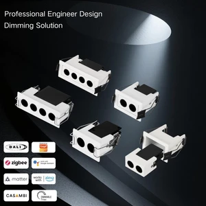 Modern COB LED Smart Dimmable Grille Light RGB Zigbee Tuya Aluminum Embedded Ceiling High CRI 95 30 Beam Angle 3-Year Warranty