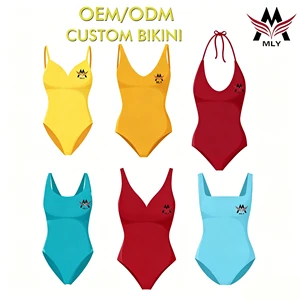 Fashionable One Piece Swimsuit High Waist One Piece Swim Suit for Women Sexy Beachwear Swimwear & Beachwear One Piece Swimsuit