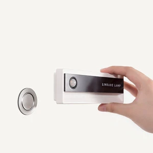 USB Rechargeable Wireless Linkage Induction Smart Motion Sensor LED Night Light for Home Bedroom Stair Corridor Emergency Lamp