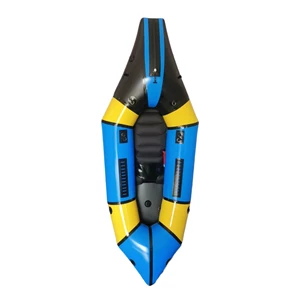 2026 Frontier Ultralight 210D 420D Tube 840D Floor TPU River Adventure Self Bailing White Water Packraft 2.1-3m