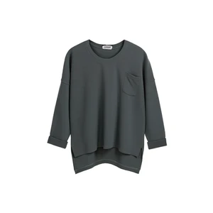 Oversized Pocket Women's Knit Tops Comfortable Oversized Pocket Women's Knit Top