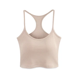 Hanging Neck Camisole Vest Women's Chest Cushion
