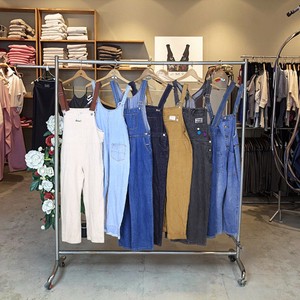 Women's Second-Hand Denim Overalls Mixed Styles Wholesale in Bundles-for Summer