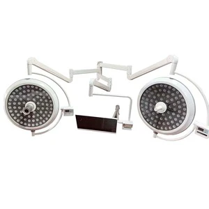 CE ISO Medical Double Head Led Operating Light Operation Lamp Ceiling Surgery Lamp With Camera Display Screen