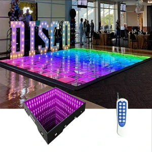 3d Infinity Mirror Video Light Led Dance Floor