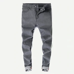 American Men Jeans Men Denim Jeans Designer Trousers Casual Skinny Straight Elasticity Denim Jeans Man