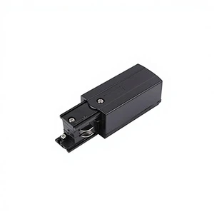 FSL Right Power Head Model FLT4-BPR for Commercial Three-Phase Track Light BLACK Color Made in Cina