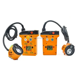 Rechargeable Miner's Lamp With 5000mAh Battery For Long Shifts Underground