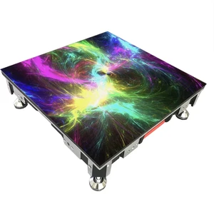 China Professional Manufacturer Dancing Floor Wedding Party P6 Portable Interactive Led Dj Stage Led Dance Floor