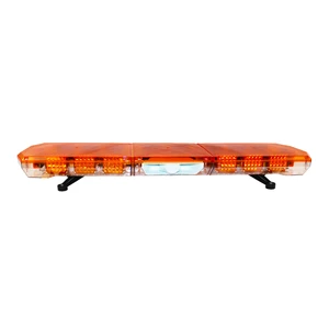 Amber LED Flashing Light Bar New Emergency Warning Lighting System for Ambulance Fire Truck All Vehicle Car Light Accessories