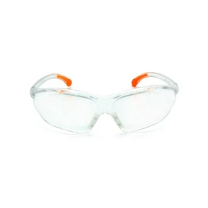 ANSI Z87.1 EN166 Custom Logo Anti-scratch Anti-UV Protection Safety Working Protective Goggles UV400