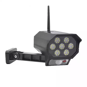 Wireless Wall Lamp Anti-Theft Solar Induction LED Lamp Simulation Camera Lamp