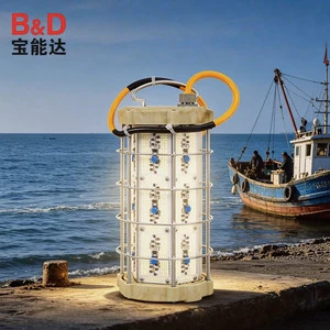 LED 2400W Green Factory Wholesaler Cheap Lure Fishing Light Attracting Fish Underwater Fishing Baits