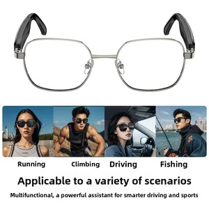 Photochromic Sunglasses Long Battery Life HD Calls for Driving Fishing Music Day Night