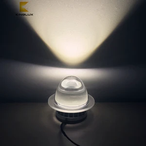 Stage Light Cob Flood Light 50w Heat Resistant 30degree 45degree Glass Narrow Beam Led Lens