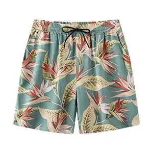 OEM Service Men Sublimation Swim Trunks Spandex Surf Pants Beach Shorts New Design Shorts