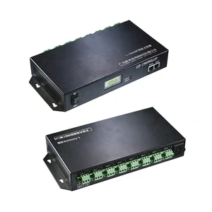 Wholesale DMX512 Decoder 8A RGB LED Light bar Controller Decoder Dimming Driver LED Light bar Stage Lighting Controller