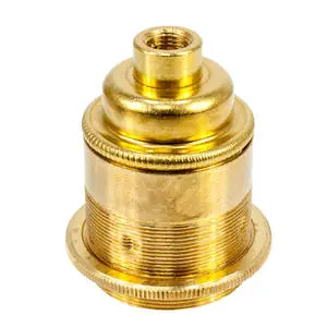 Export Quality Brass Lamp Holder with 10mm Base Fixing Lighting Accessories Lamp Holder at Affordable Price