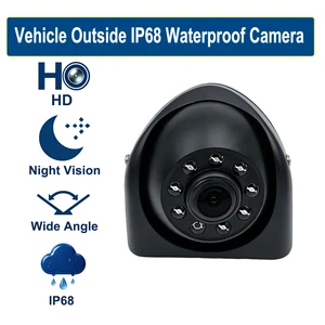 Heavy Duty AHD 1080P Camera IP68 Waterproof Dustproof Metal Shell Security Eye for Garbage Truck Waste Management OEM/ODM