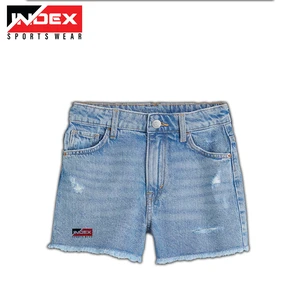 Trendy Stretch Breathable High Waist Ladies Denim Shorts Fashion Women's Summer Jeans Ripped 2025