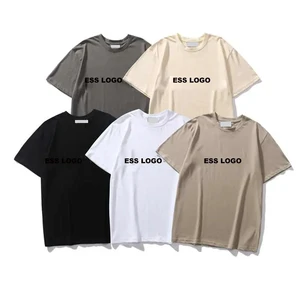 Homme Oversized 100% Cotton T-shirt Set Graphic Custom Sportswear For Men Women 260 Gram Knitted Fabric Print Pattern Design