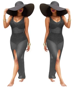 JSN9202285 Factory Hot Sales Latest 2020 One-piece Beach Cover Ups Sexy Bikini Hot Sales Hollow Out Beachwear