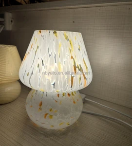 Durable Glass Table Lamp with Simple Design for Restaurant Decorations or Home Use Economically Priced