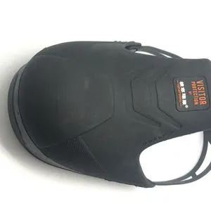 Waterproof Black TPU Steel Toe Inserts Overshoes Safety Shoe Covers for Visitor