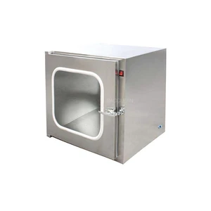 Clean Room Pass Box / CE Certification Stainless Steel 304 Static Pass Box / in Stock Pass Box for Clean Room or Laboratory