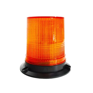 IOL Wholesale Super Bright Amber LED Beacon Warning Light IP65 Emergency Strobe Lamp for Truck Forklift Engineering Vehicles